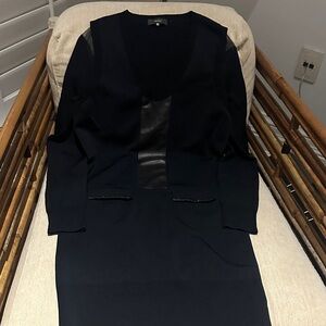 Vera Wang Black Knit dress.